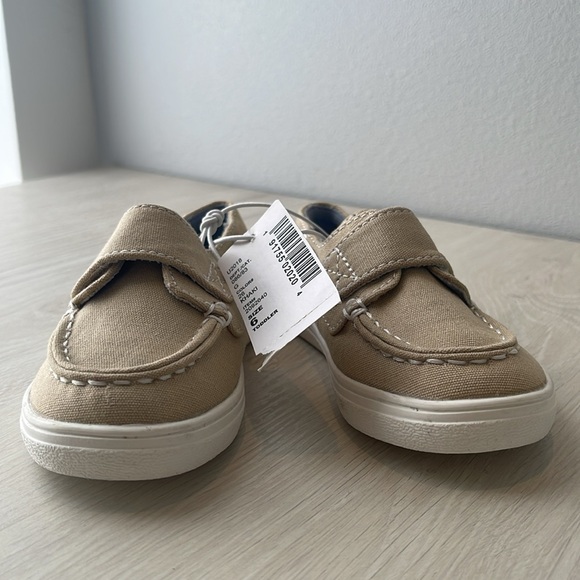 NWT The Children’s Place Toddler Boat Shoes - Tan Size 6 - Picture 3 of 10